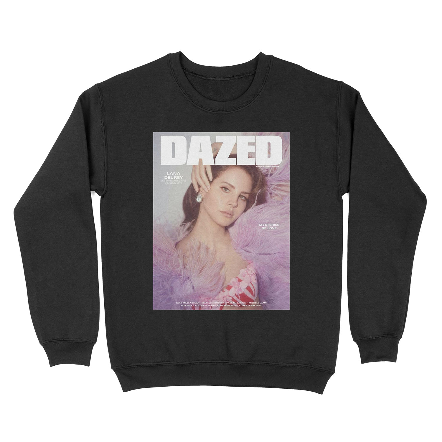 lana pink style Unisex Crewneck Sweatshirt