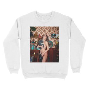 Alternative view of Lana Rhoades Vinyl Unisex Crewneck Sweatshirt