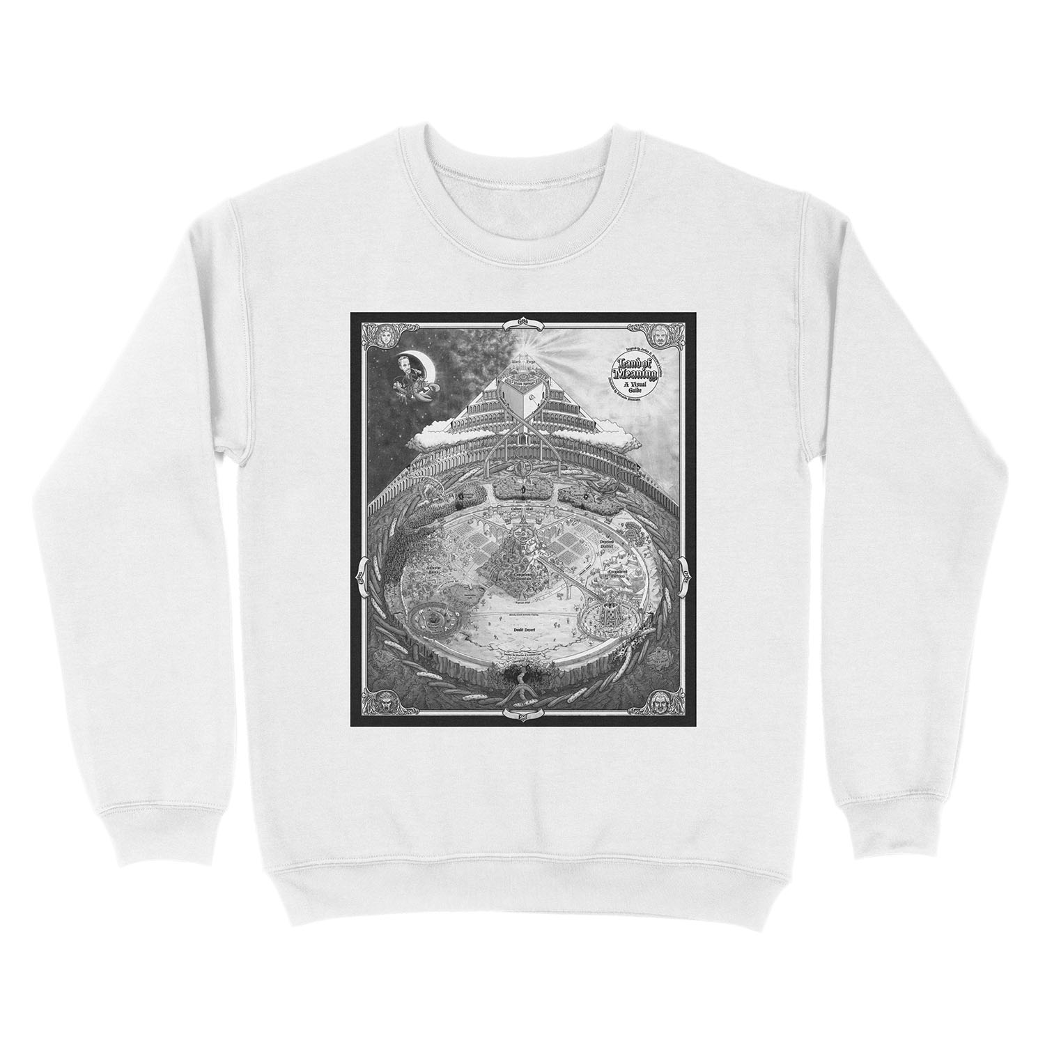 Land of Meaning Unisex Crewneck Sweatshirt - Image 2