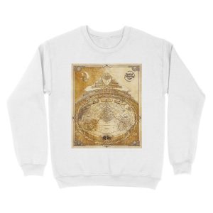 Alternative view of Land of Meaning - Traditional Unisex Crewneck Sweatshirt