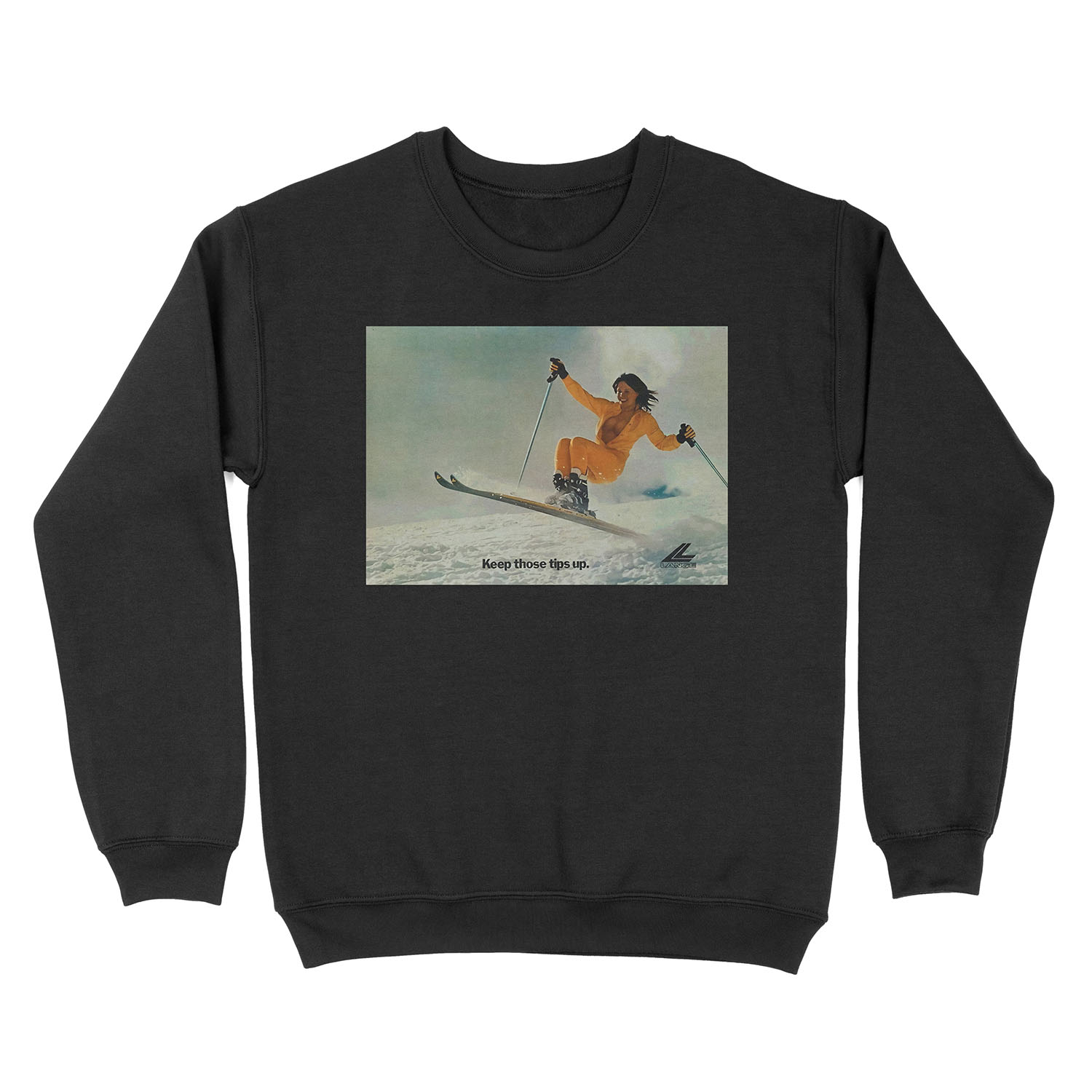 Lange Keep Those Tips Up - Unisex Crewneck Sweatshirt