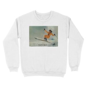 Alternative view of Lange Keep Those Tips Up - Unisex Crewneck Sweatshirt