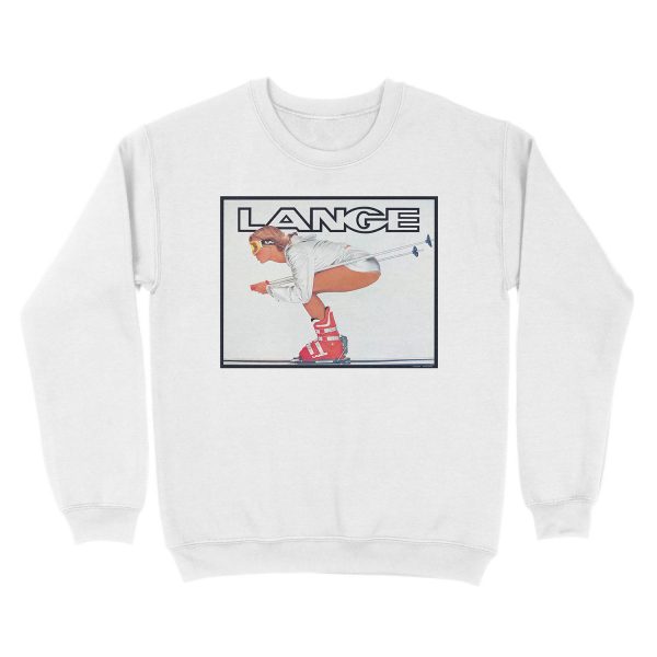 Lange Ski Girl Unisex Crewneck Sweatshirt - Image 2