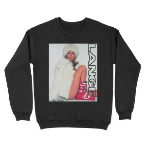 Lange Ski Girl - Warm Inside Unisex Crewneck Sweatshirt
