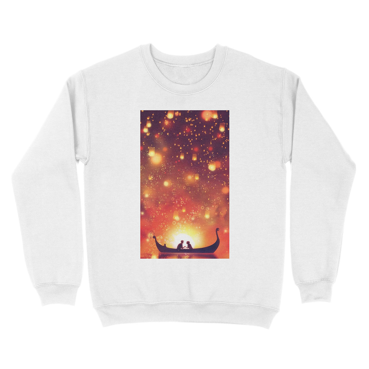 Lantern Themed Design Unisex Crewneck Sweatshirt - Image 2