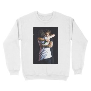 Alternative view of Larry hug Unisex Crewneck Sweatshirt