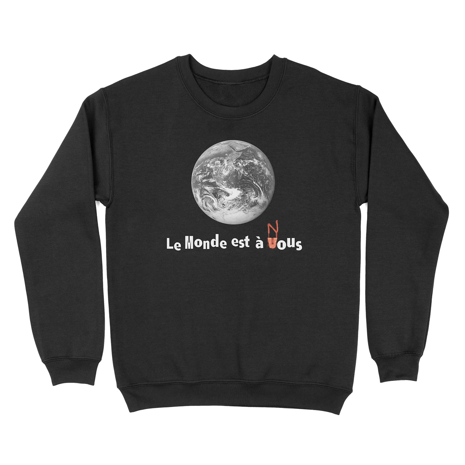 Le Monde Est A Nous (La Haine) Unisex Crewneck Sweatshirt