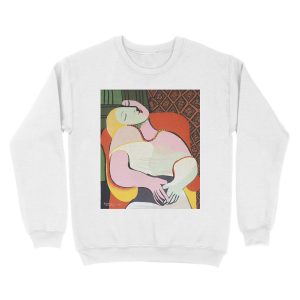 Alternative view of Le Rêve ( "The Dream")- Pablo Picasso Unisex Crewneck Sweatshirt