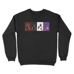 LeBron James Career Unisex Crewneck Sweatshirt