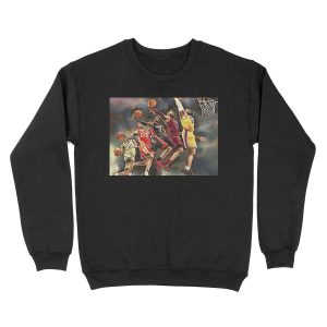 Lebron James - Evolution Unisex Crewneck Sweatshirt