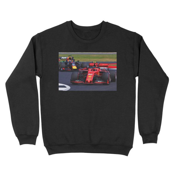 Leclerc vs Verstappen British Grand Prix 2019 Unisex Crewneck Sweatshirt