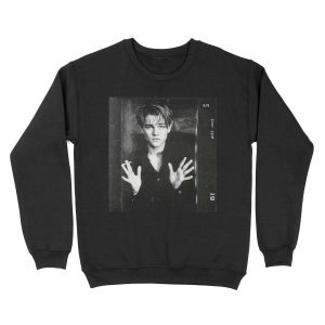 LEO With A Cigarette. Unisex Crewneck Sweatshirt