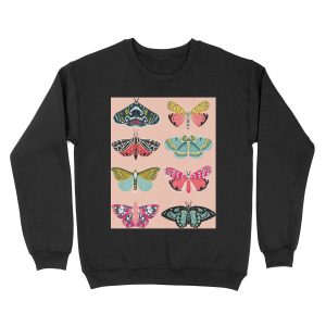 Lepidoptery No. 1 by Andrea Lauren Unisex Crewneck Sweatshirt