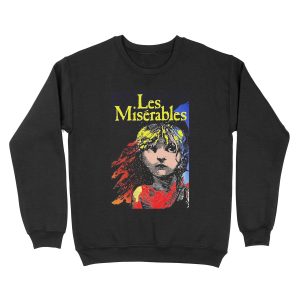 LES MISERABLES: Restored Colorized Advertising Print Unisex Crewneck Sweatshirt