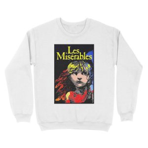 Alternative view of LES MISERABLES: Restored Colorized Advertising Print Unisex Crewneck Sweatshirt