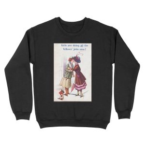 Lesbian Suffragettes Unisex Crewneck Sweatshirt