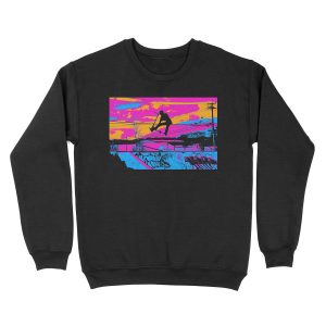 Let's Fly! - Stunt Scooter Unisex Crewneck Sweatshirt