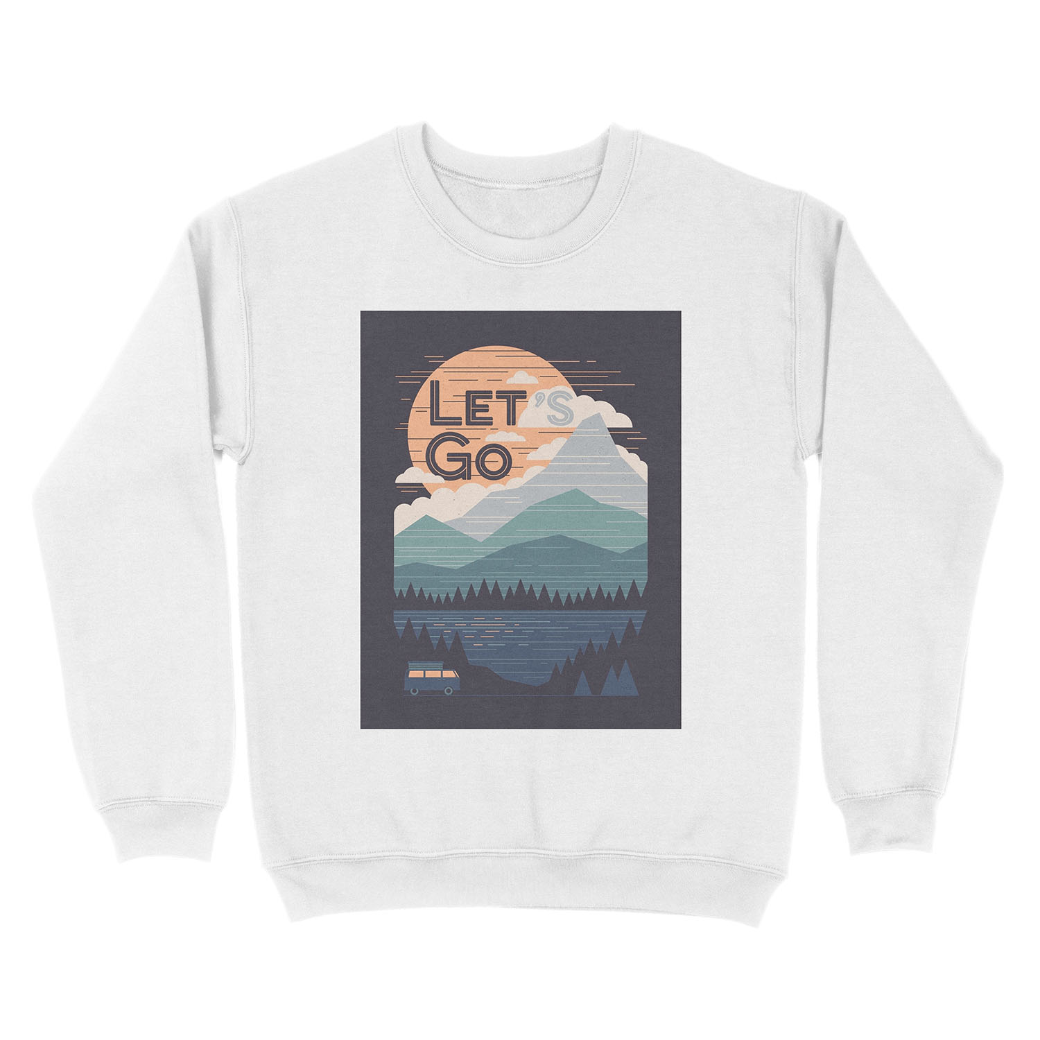 Let's Go Unisex Crewneck Sweatshirt - Image 2