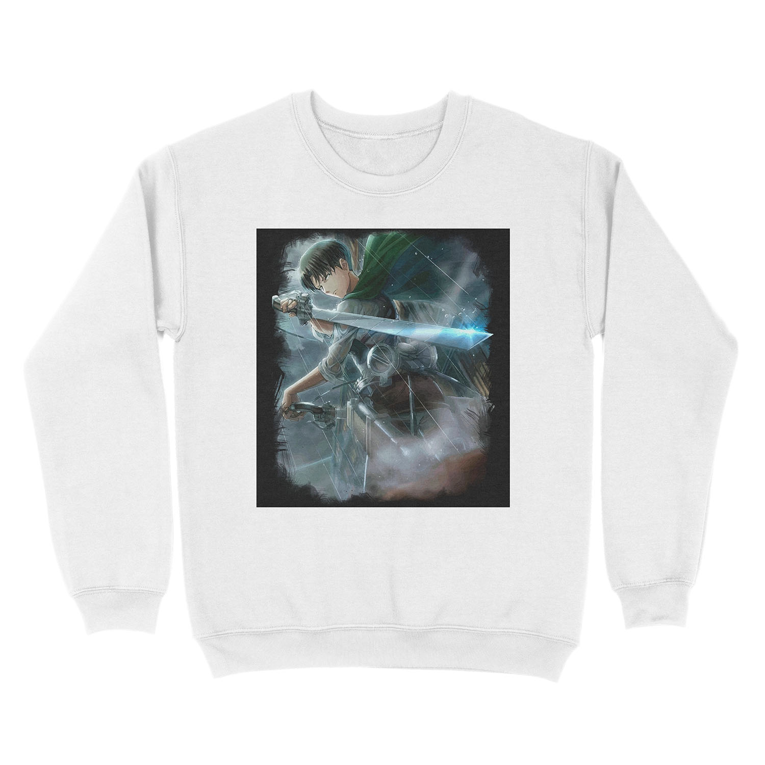Levi Ackerman Unisex Crewneck Sweatshirt - Image 2
