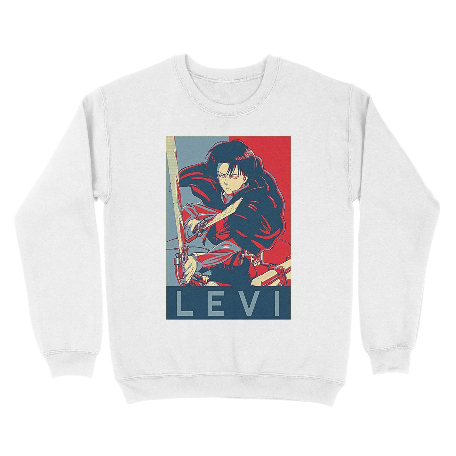 Levi Ackerman Shingeki no Kyojin / Attack on Titan Unisex Crewneck Sweatshirt - Image 2