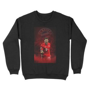 Lewandowski Wallpaper Unisex Crewneck Sweatshirt