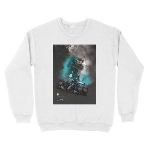 Alternative view of Lewis Hamilton Unisex Crewneck Sweatshirt
