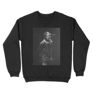 Liam Gallagher Print Unisex Crewneck Sweatshirt