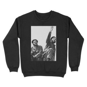 Libertad Cuba-Che Guevara & Fidel Castro Unisex Crewneck Sweatshirt