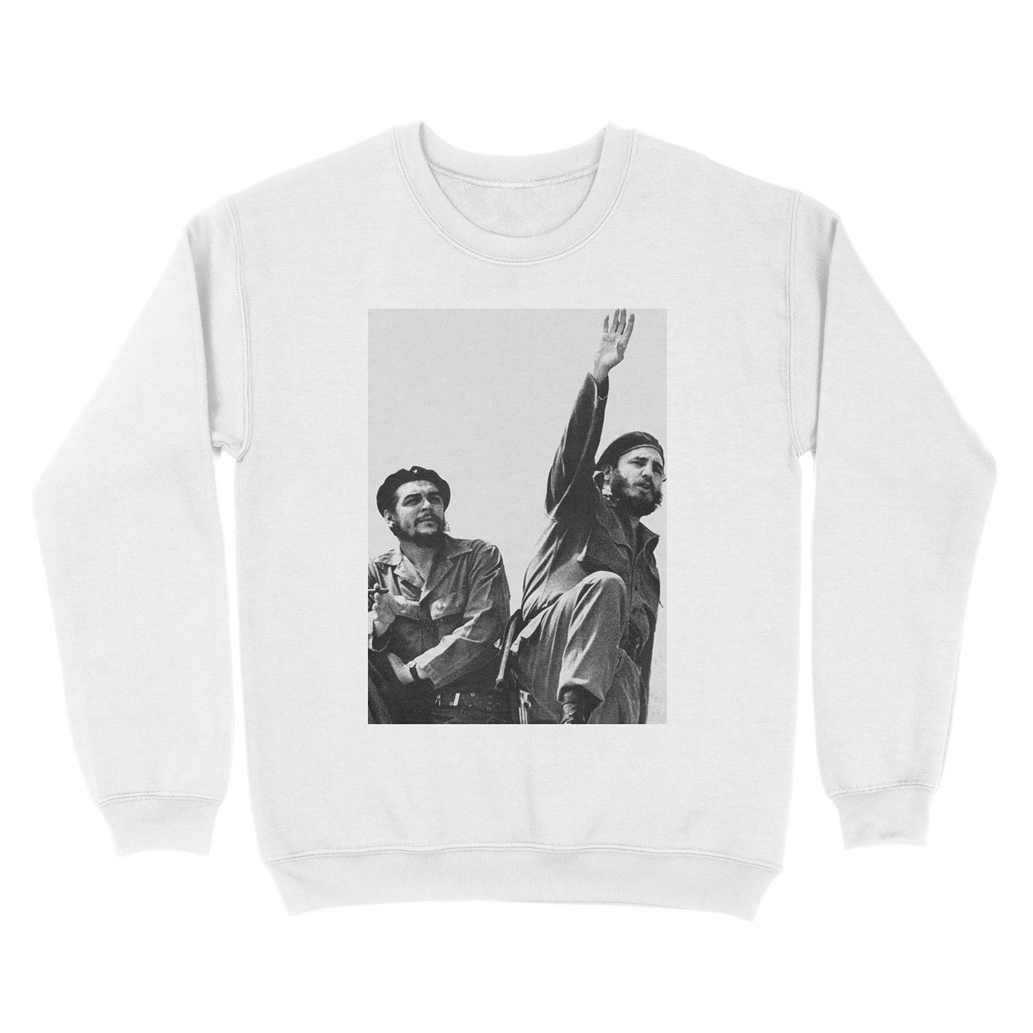 Libertad Cuba-Che Guevara & Fidel Castro Unisex Crewneck Sweatshirt - Image 2