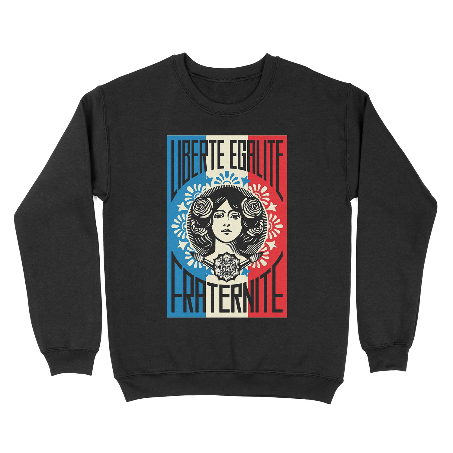 Liberte Egalite Fraternite Unisex Crewneck Sweatshirt