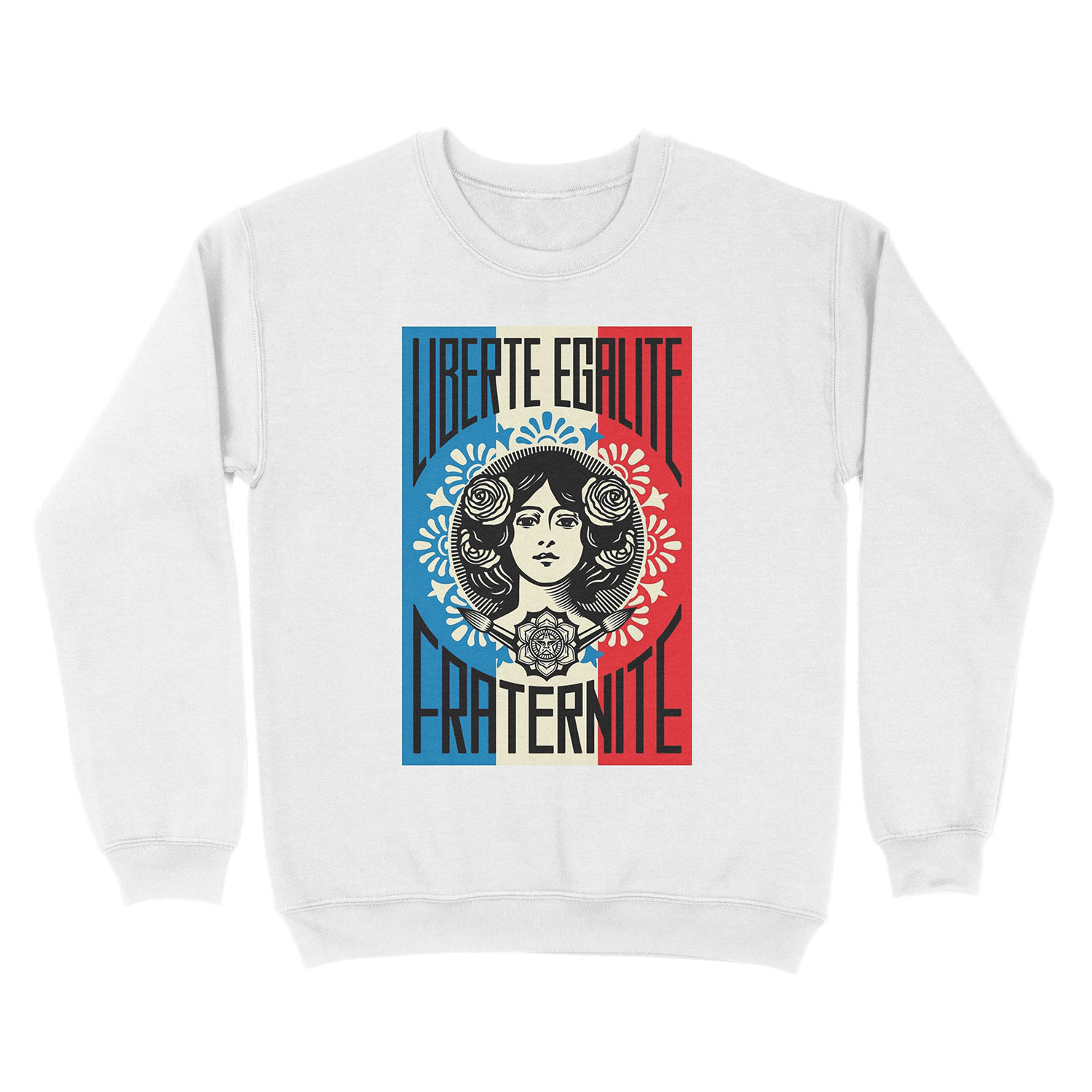 Liberte Egalite Fraternite Unisex Crewneck Sweatshirt - Image 2