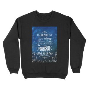 Libraries Unisex Crewneck Sweatshirt