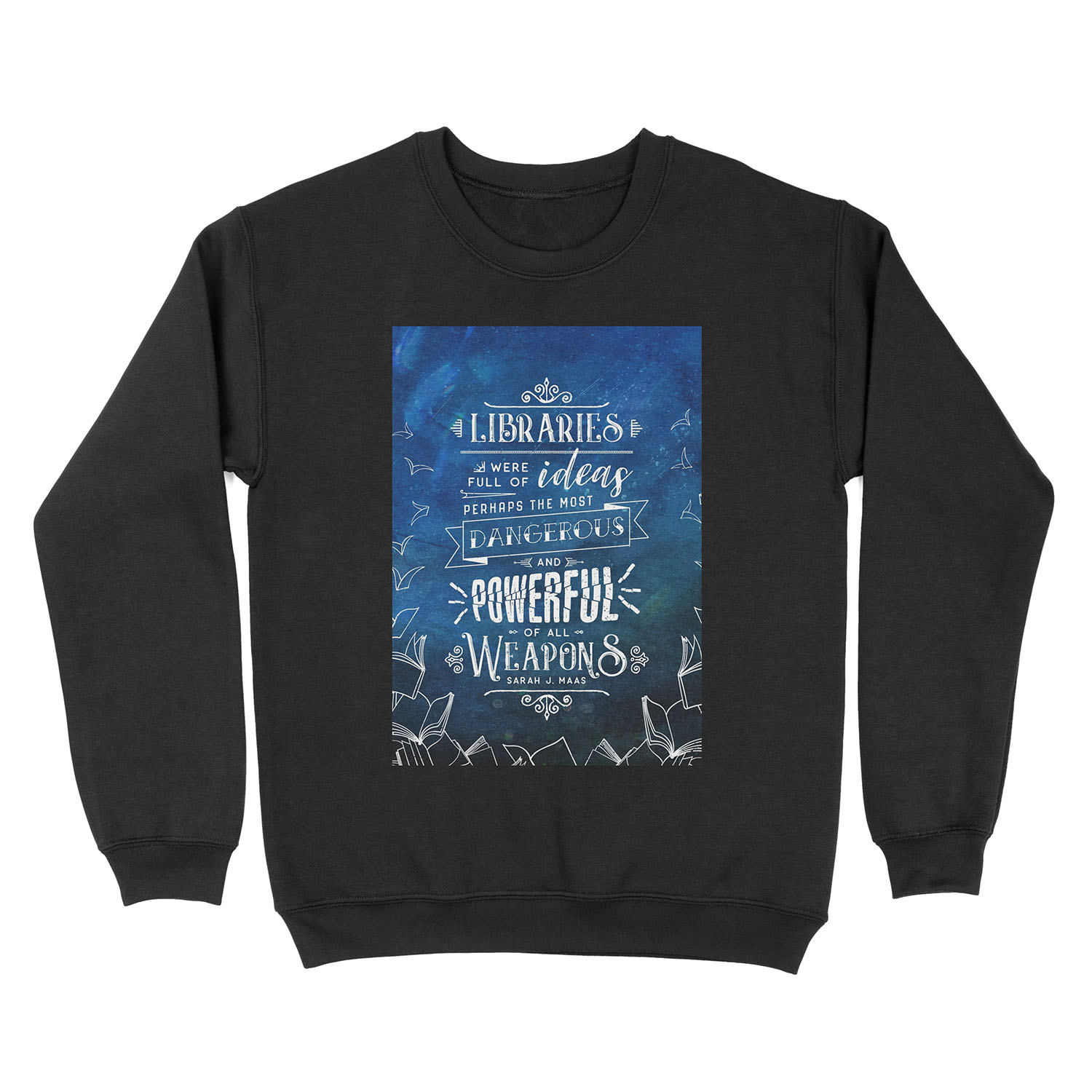 Libraries Unisex Crewneck Sweatshirt