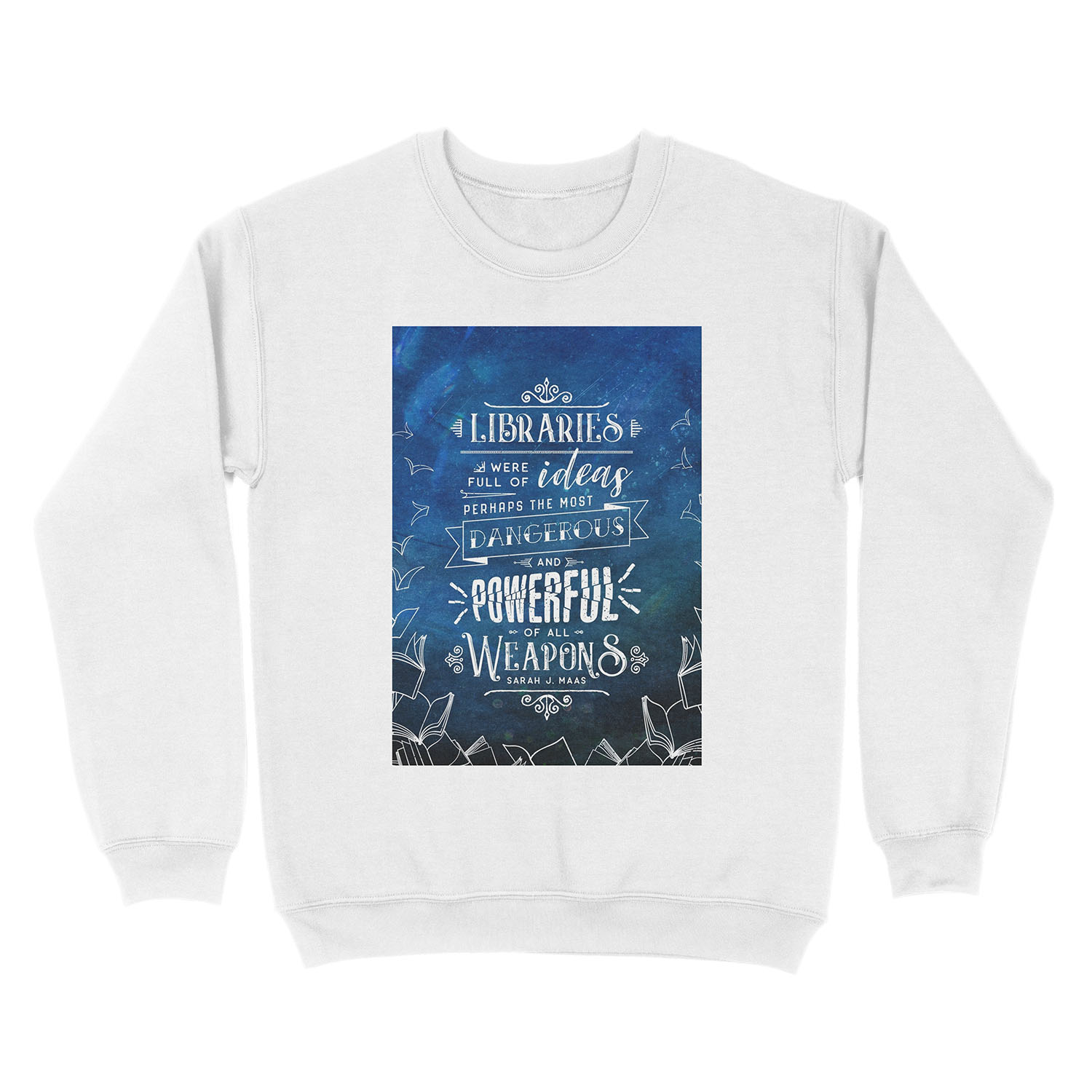 Libraries Unisex Crewneck Sweatshirt - Image 2