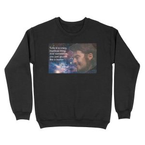 Life is a Crazy Mystical Thing Unisex Crewneck Sweatshirt