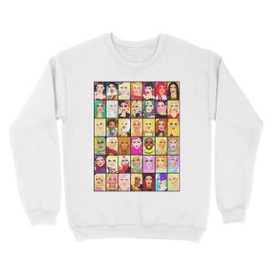 Alternative view of LIFE IS A DRAG Unisex Crewneck Sweatshirt