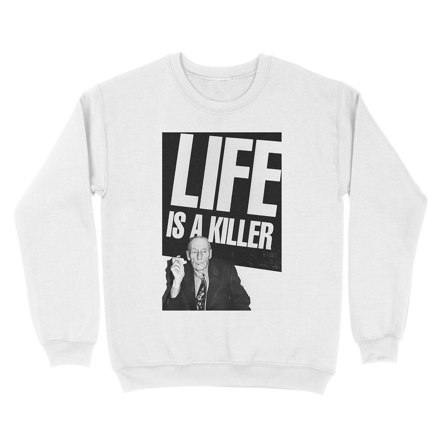 Life is a Killer Unisex Crewneck Sweatshirt - Image 2