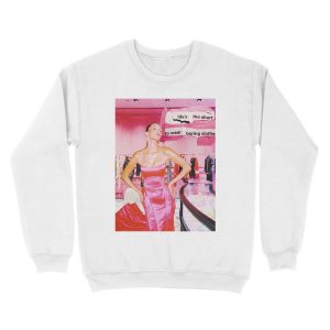 Alternative view of LIFE IS SHORT Unisex Crewneck Sweatshirt