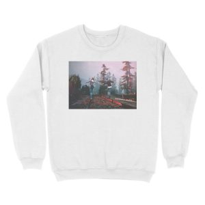 Alternative view of Life is Strange- Railroad Track Unisex Crewneck Sweatshirt