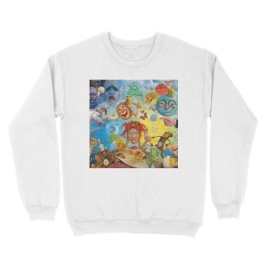 Alternative view of life's a trip Unisex Crewneck Sweatshirt