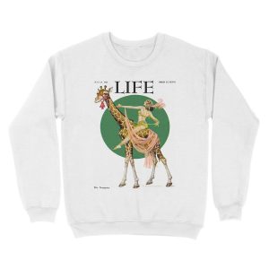 Alternative view of LIFE : Vintage 1921 Magazine Advertising Print Unisex Crewneck Sweatshirt