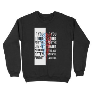 Light in the Dark Unisex Crewneck Sweatshirt