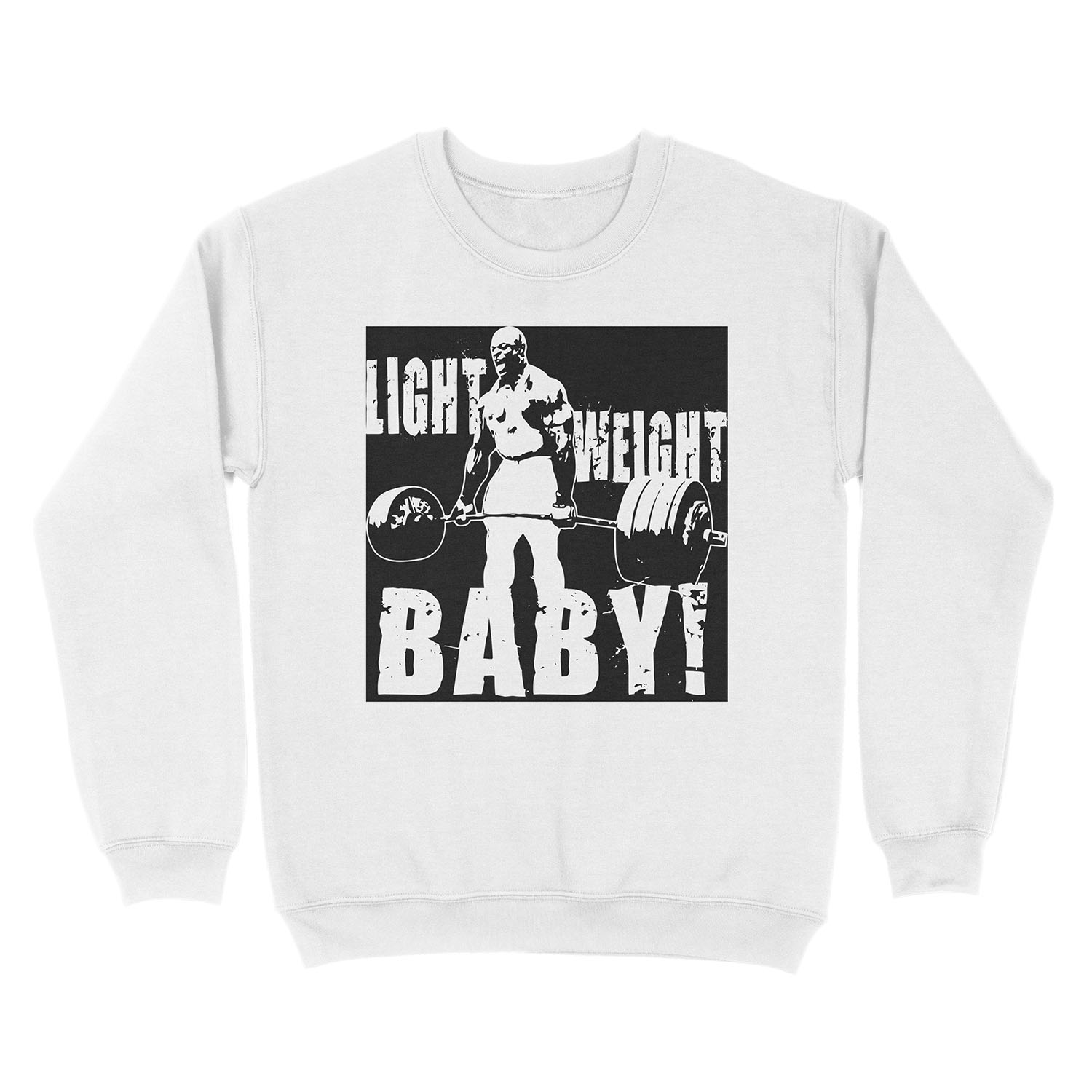 Light Weight Baby! (Ronnie Coleman) Unisex Crewneck Sweatshirt - Image 2