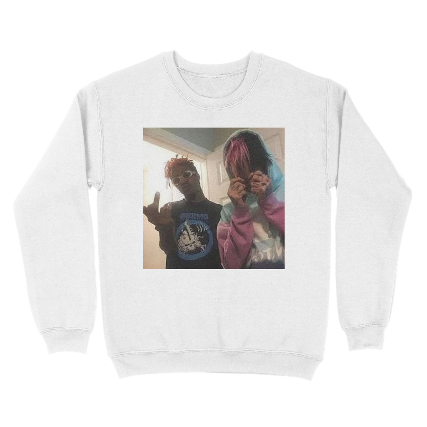 LIL PEEP AND LIL TRACY MERCH Unisex Crewneck Sweatshirt - Image 2