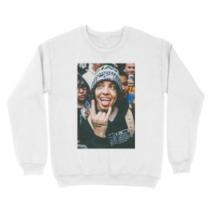 Alternative view of Lil Xan Unisex Crewneck Sweatshirt