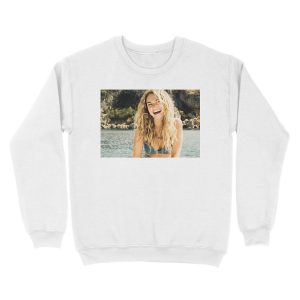 Alternative view of Lily James Unisex Crewneck Sweatshirt