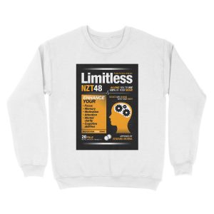 Alternative view of Limitless Pills - NZT 48 (Original Version) Unisex Crewneck Sweatshirt