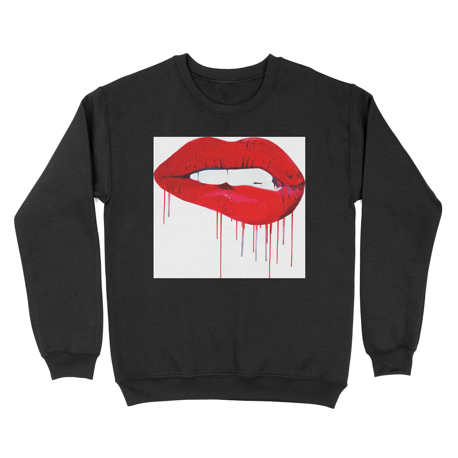 Lips Unisex Crewneck Sweatshirt