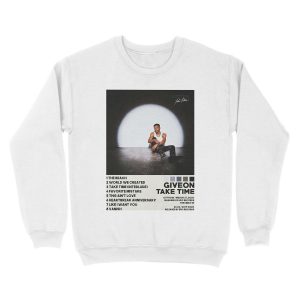 Alternative view of List Cover Take Time Unisex Crewneck Sweatshirt