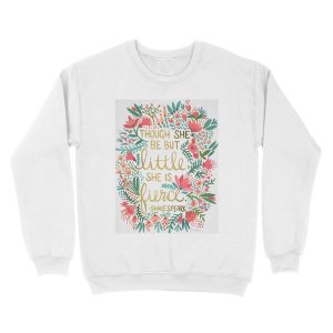 Alternative view of Little & Fierce Unisex Crewneck Sweatshirt